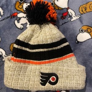NHL Philadelphia Flyers winter beanie hat